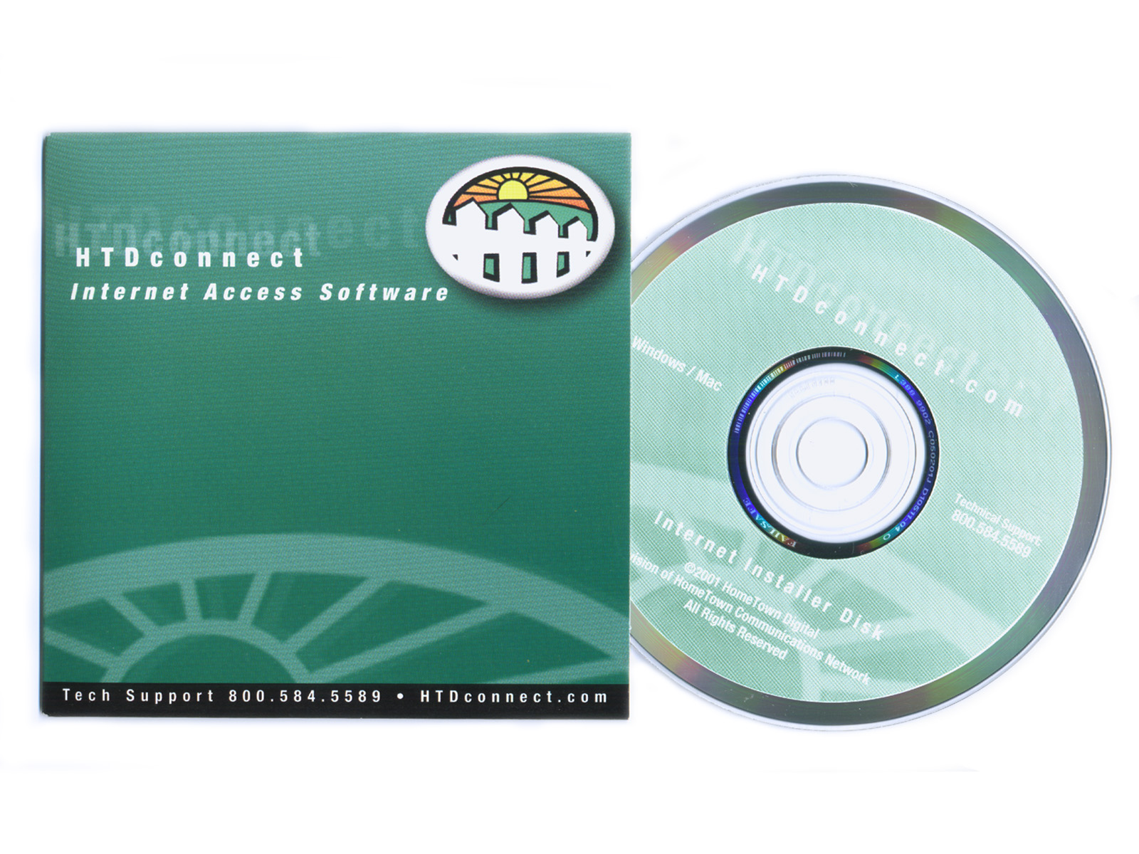 HTD connect CD and cover