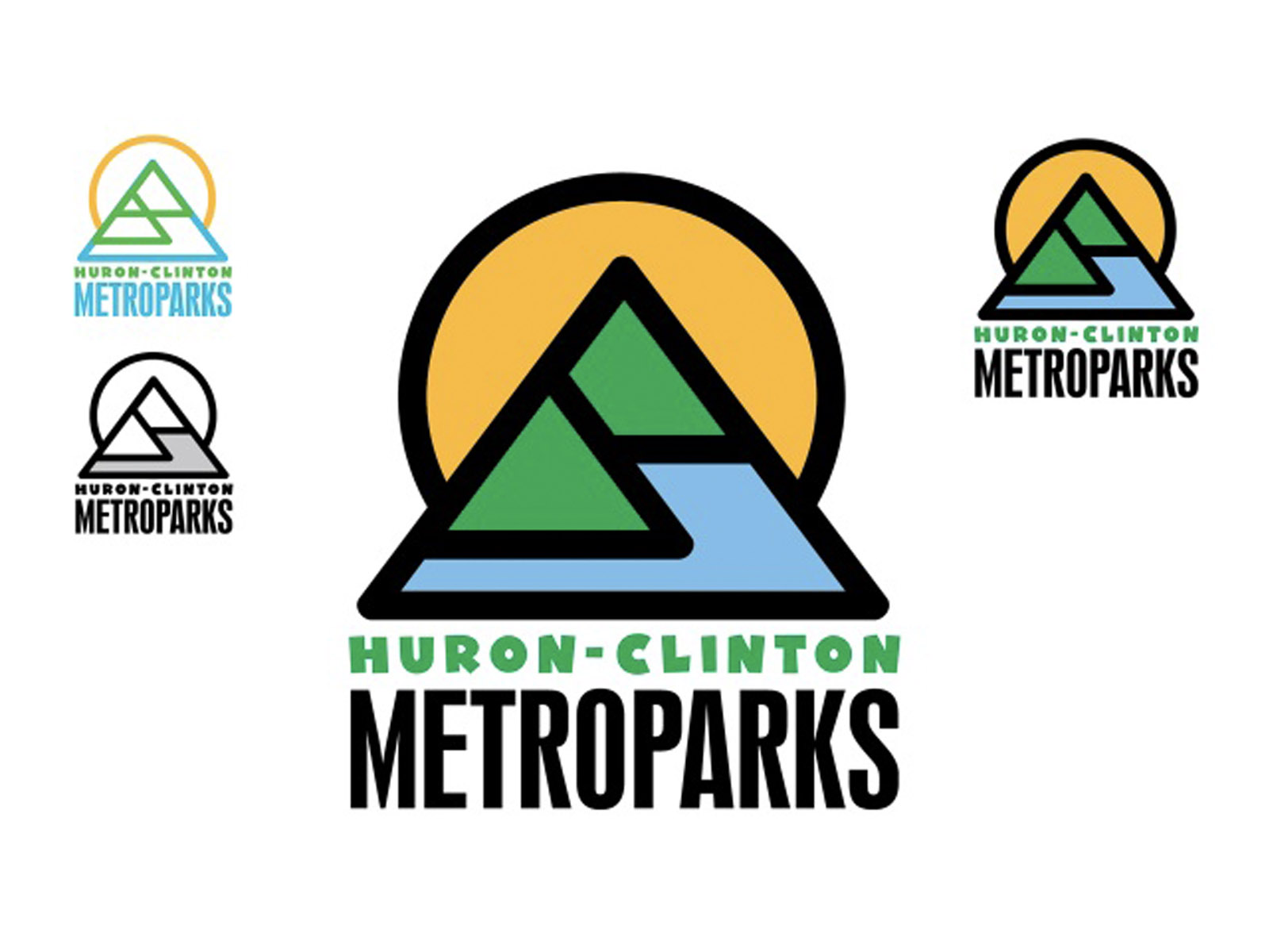 Huron-Clinton Metroparks Logo Designs