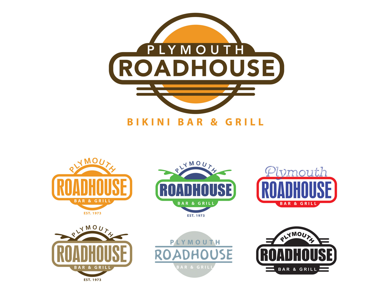 Plymouth Roadhouse Logos