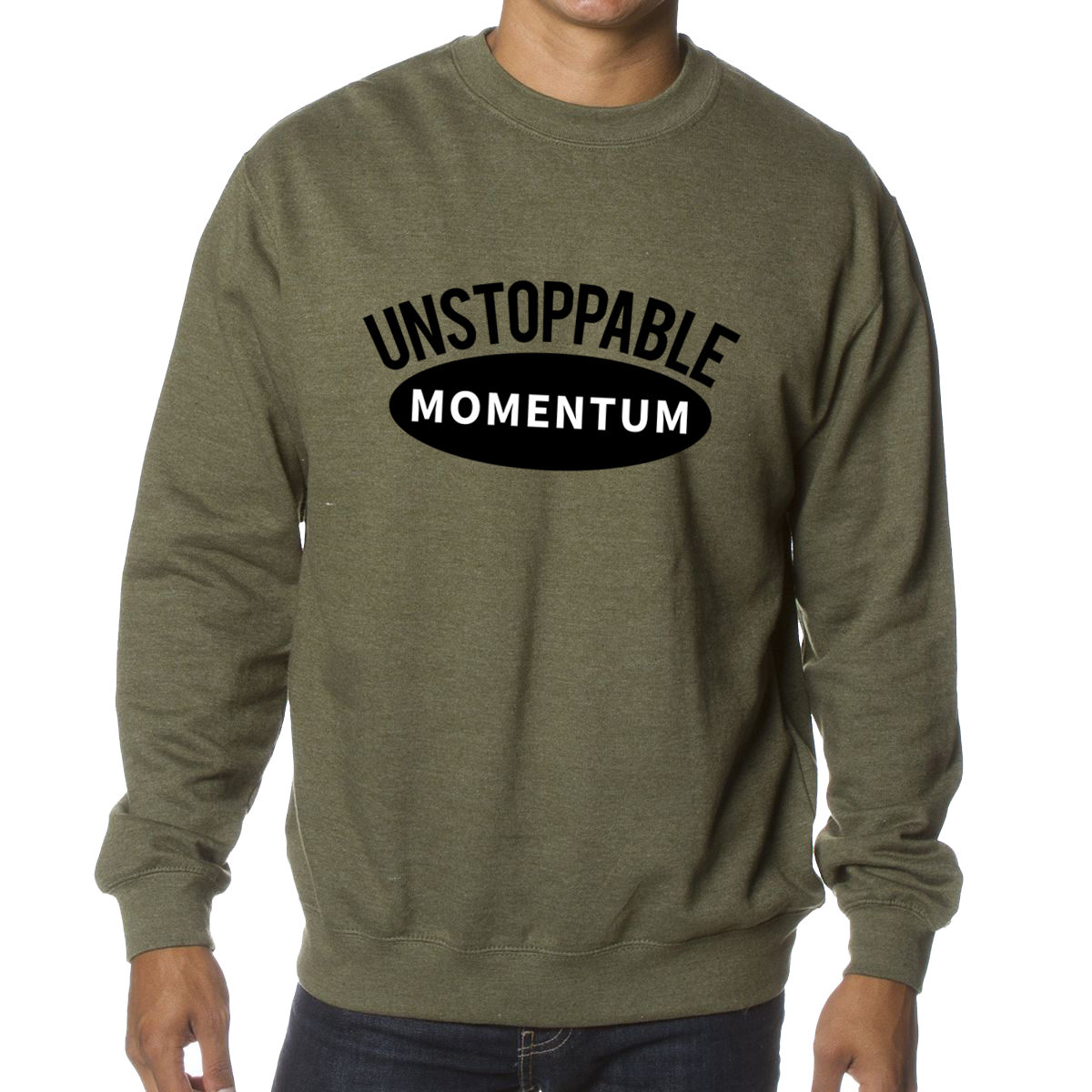 AI-HIPR-SS3000-independenttradingcompanymensmidweightcrewnecksweatshirt-APP#unstoppablemomentum-2color