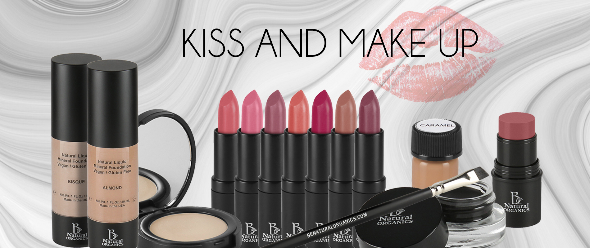 KISS AND MAKE UP 25%OFF slider 1900x800